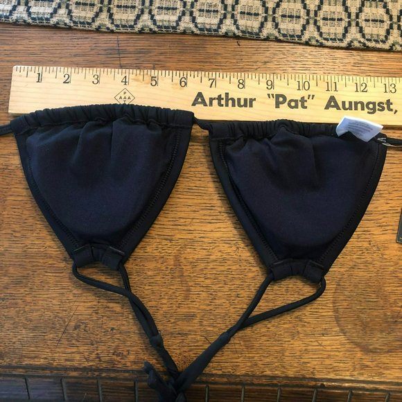 Boby Glove Aida XS Bikini Top Black Padded Cups - Picture 6 of 6